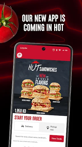Pizza Hut KWT ডাউনলোড করুন – কুয়েতে পিৎজা অর্ডার করুন অনলাইনে - Screenshot 1