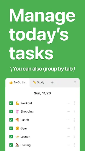 Daily Checklist – Today’s Task ডাউনলোড করুন – সেরা প্রোডাক্টিভিটি অ্যাপ - Screenshot 1