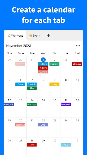 Plan Calendar – Make a Schedule ডাউনলোড করুন – সেরা ক্যালেন্ডার অ্যাপ - Screenshot 2