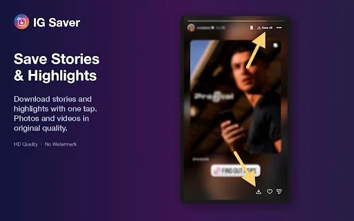 IG Saver 2026: Instagram থেকে ভিডিও ও ছবি ডাউনলোড করুন ফ্রি - Screenshot 4