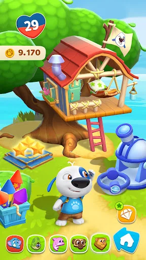 My Talking Hank: Islands ডাউনলোড করুন – সেরা ভার্চুয়াল পেট গেম - Screenshot 18