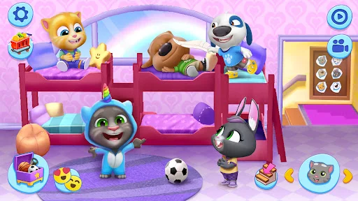 My Talking Tom Friends ডাউনলোড করুন – সেরা ভার্চুয়াল পেট গেম - Screenshot 2