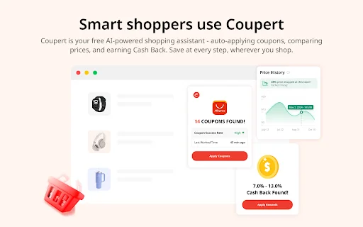 Coupert ডাউনলোড করুন – সেরা কুপন কোড ও ক্যাশব্যাক পান - Screenshot 2
