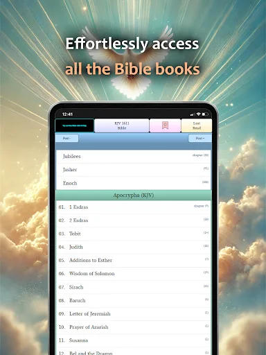 Jubilees, Jasher, Enoch, Bible ডাউনলোড করুন – সম্পূর্ণ বাইবেল অ্যাপ - Screenshot 13