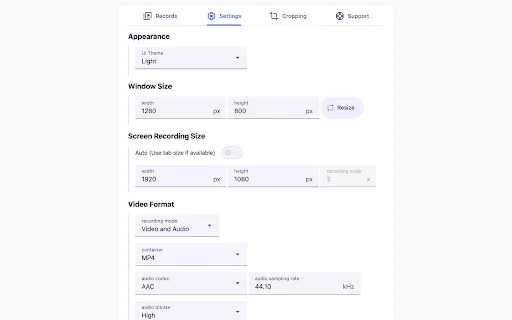 Instant Tab Recorder ডাউনলোড করুন – সেরা স্ক্রিন রেকর্ডার - Screenshot 3