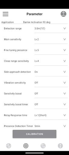 Virtual Loop ডাউনলোড করুন – OPTEX OVS-02 সেন্সর সেটআপ টুল - Screenshot 9