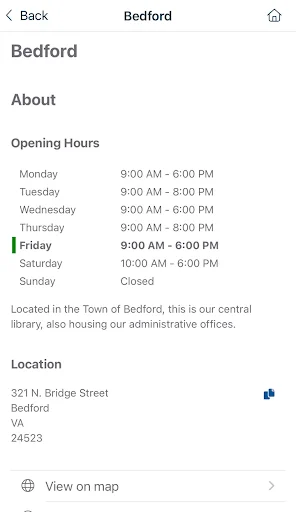 Bedford Public Library System ডাউনলোড করুন – লাইব্রেরি সেবা এখন আপনার ফোনে - Screenshot 6